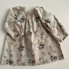 Bonpoint 花柄 ワンピース 18m