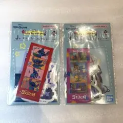 スティッチ一番くじ・J賞ステッカーコレクション2点セット