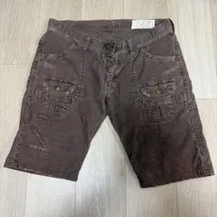 TMT コーデュロイ ショートパンツ ブラウンのサムネイル