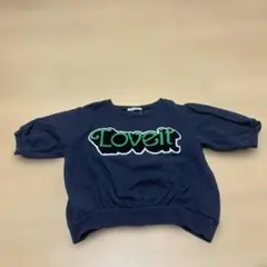 by LOVEiT 半袖　トレーナー ネイビー 140cm