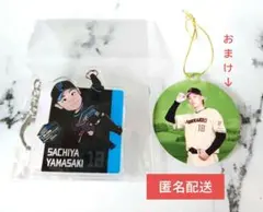 山﨑福也 アクリルキーホルダー WE LOVE HOKKAIDOタグ　レア