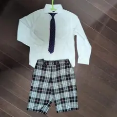 COMME CA FIILE 120cm 子供用フォーマル3点セット男の子