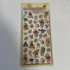 ボンボンドロップシール　くまのプーさん