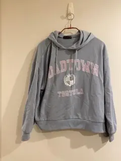 lovetoxic 水色 パーカー Mサイズ ROADTOWN TORTOLA