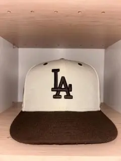 ニューエラ　ドジャース ツートンカラー　ブラウン　ホワイト