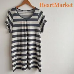 【ハートマーケット】チュニック☆Tシャツワンピース/おすすめ/フリーサイズのサムネイル