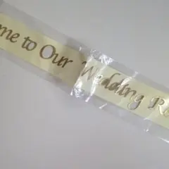 Welcome to Our Wedding Reception ステッカー