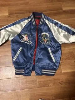 BILLVAN ビルバン　スカジャン　グリーン　レッド　Lサイズ　USNAVY BILLVAN ビルバン スカジャン グリーン レッド Lサイズ USNAVY - メルカリ