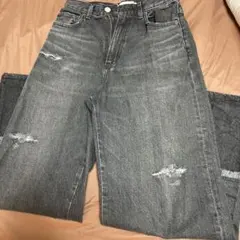 AZUL by MOUSSY ダークグレー ストレートデニム M