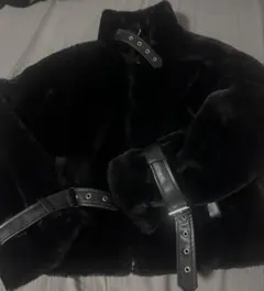 y2kオピウム アウター ジップアップもこもこアウター新品未使用