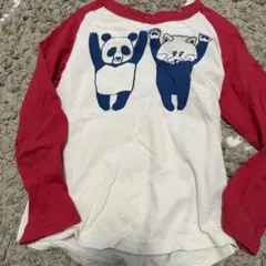 マーキーズ　パンダの長袖カットソー　120