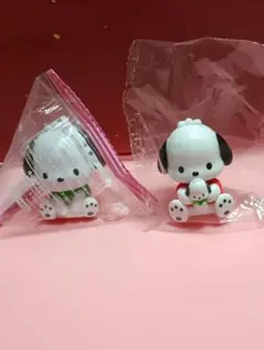 サンリオ　「ポチャッコ)ミニフィギュア 2点セット【新品未開封】