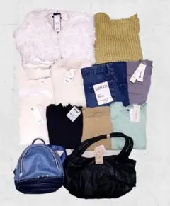 新品タグ付き多数 秋冬レディース服 まとめ売り 12点