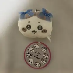 ちいかわ ミニがまぐち リボン ハチワレ
