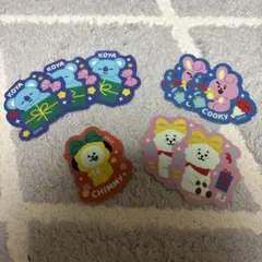 BT21 ステッカー8枚セット