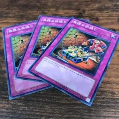 遊戯王 無謀な欲張り　3枚セット