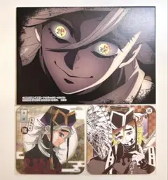 鬼滅の刃 アートコースター 一番くじ　キャンバス風ボード　童磨　セット