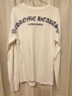 CHROME HEARTS CH クロス ブラック ロンT FUCK YOU - メルカリ