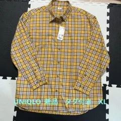 UNIQLO フランネルチェックシャツ　XL