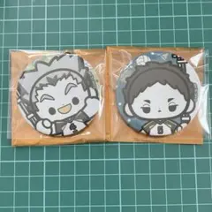 ハイキュー!! 木兎光太郎 赤葦京治 缶バッジ