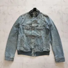ドルチェ&ガッバーナ スタンドカラーデニムブルゾン L ストーンウォッシュ A1