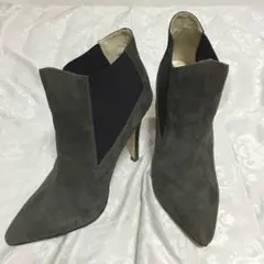 SALE ！ショートブーツ/チャコールグレーのサムネイル