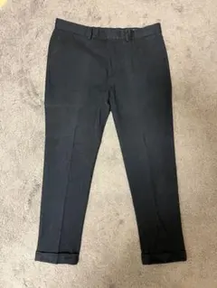 BEAUTY & YOUTH ANKLE コットンスリムスラックス