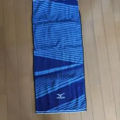 Mizuno ストライプデザイン フェイスタオル