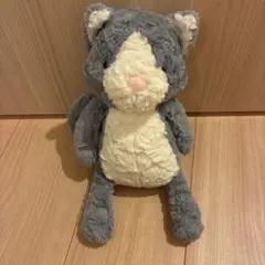 絶版 jellycat ジェリーキャットTuffetCat 猫 ねこ ハチワレのサムネイル