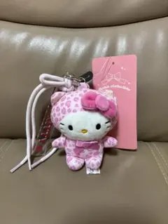 サンリオ ハローキティ ヒョウ柄 マスコット
