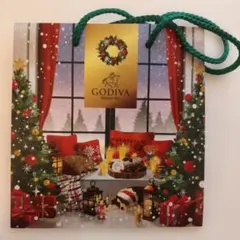 GODIVA クリスマス限定 ショップ袋 ショッパーのサムネイル