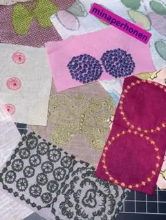 ミナペルホネン　ハギレセット❣️希少入り❣️なんとなくpink