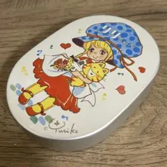 リリちゃん　あべゆりこ　テイネン製 アルミ弁当箱　昭和レトロのサムネイル