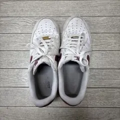 NIKE AIR FORCE 1 ホワイト バーガンディ