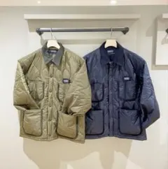 【UNIVERSAL OVERALL × BEAMS】キルティングジャケット/M