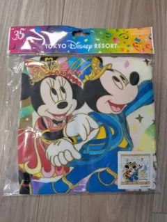 東京ディズニーランド 35周年　ハピエストセレブレーション　ハンドタオル