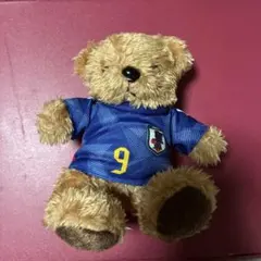 サッカー日本代表 三笘薫 9番 ユニフォームベアキーホルダー