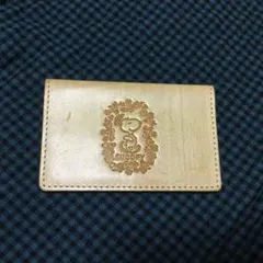 スヌーピー レザー カードケース