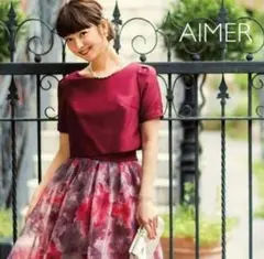 美品！AIMER　2way　パーティードレス　佐々木希着用　雑誌掲載