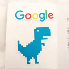 Googleロゴと恐竜ステッカーセット