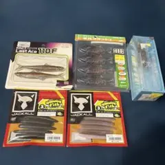 バス釣り引退セット 整理品 一誠 ワームまとめ売り akチャター - メルカリ