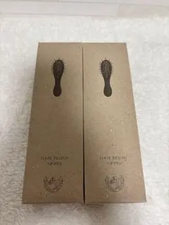 帝国ホテル アメニティ 木製ヘアブラシ2本　クシ　木製くし