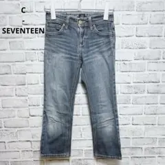 【C-SEVENTEEN】デニムパンツ XS ブーツカット C17