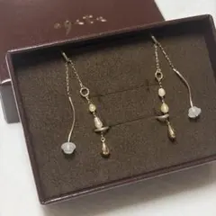 agete アガット K10アコヤパールピアス