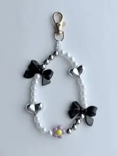 ハンドメイドスマホストラップ　☆04☆