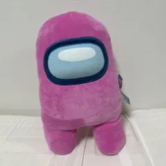 Among Us ぬいぐるみ ピンク 公式 16インチ