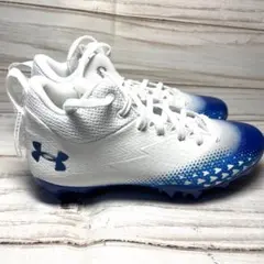 Under Armour サッカーシューズ 4Y ホワイト/ブルーのサムネイル