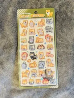 【正規品】ボンボンドロップシール 和柄 柴犬 オリジナル クーリア