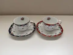 【美品】KENZO ペアコーヒーカップ&ソーサーセット