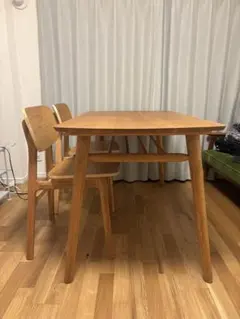 引取限定 NOCE ノーチェ ダイニングセット テーブル135×75 チェア2脚